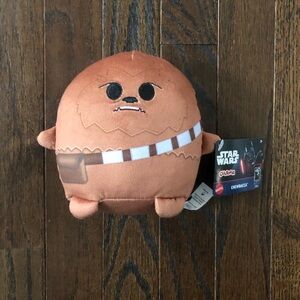 NWT - Star Wars x Cuutopia Mattel 5” Brown Chewbacca/Chewy Soft Plush Toy
